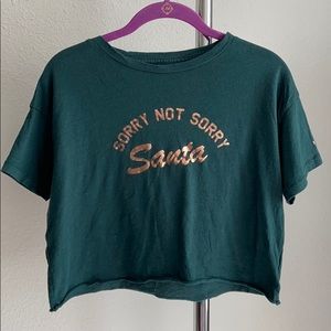 Victoria’s Secret Pink graphic crop top